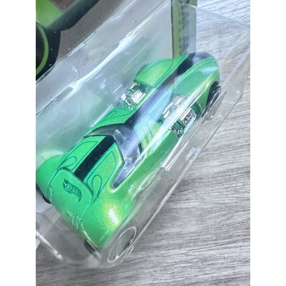 Hot Wheels HW Workshop Twin Mill Super Treasure Hunt Green HTF New H43
